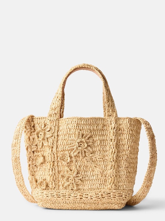 Vanessa Bruno Handbags - Vanessa Bruno Cabas Raffia Mini Bag
Accessories Straw Crochet Flower crossbody